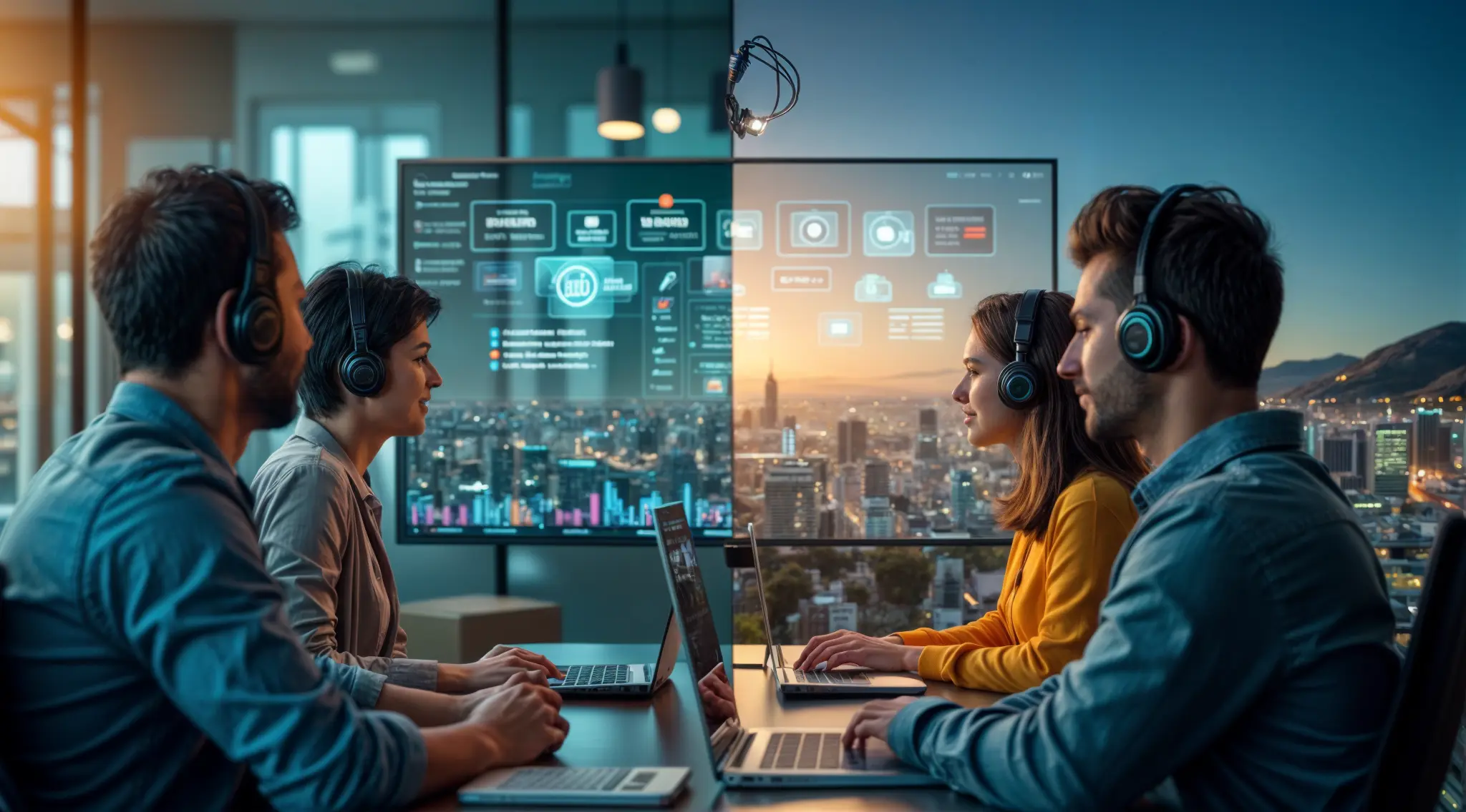 People working at the company